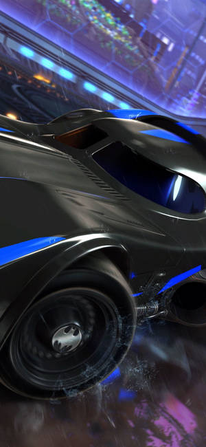 Swart Blou Rocket League Iphone — iPhone 18 Pro Max Muurpapier
