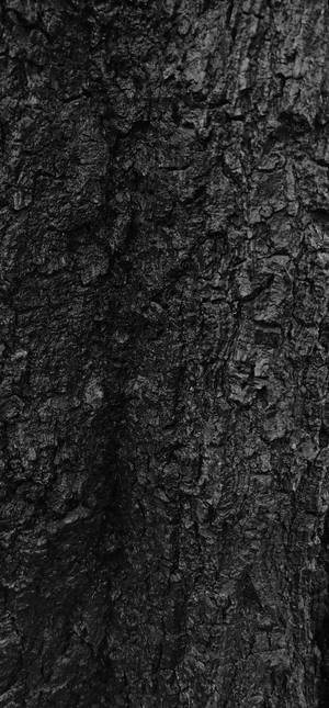 Swart-getekstureerde Boom Bas Muurpapier — 1320x2868 Muurpapier