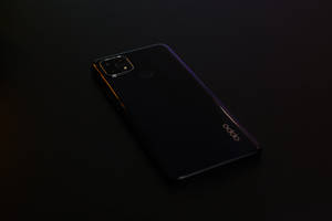 Swart Oppo Slimfoon