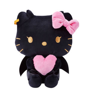 Swartvlermuis Hello Kitty Halloween muurpapier
