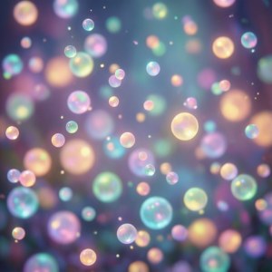 Sagte pastelligte bokeh-agtergrond — Tecno Phantom Muurpapier
