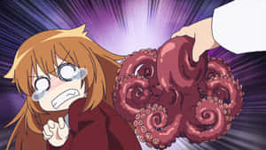 Snaakse anime-agtergrond — Snaaks Anime Muurpapier