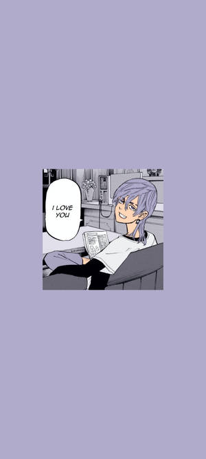 Takashi Mitsuya Ek Lief Jou agtergrond — 20:9 Muurpapier