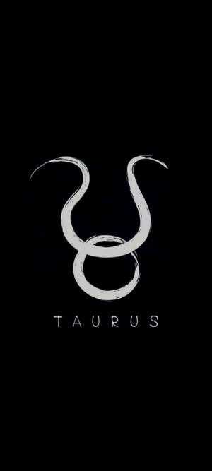 Taurus Grys Simbool Kwas — Pixel 10 Pro Fold Muurpapier