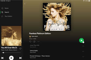 liedfoto's — Taylor swift Muurpapier