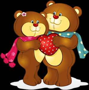 Teddiebere Valentynsdag Spotprente, Teddybeer - Paar Beer-knipsels, HD Png-aflewering — Snoesbeer Muurpapier