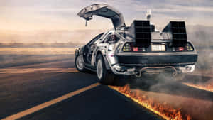 Anime motor prente — Anime kar Muurpapier