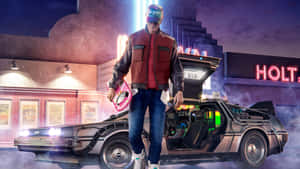 Anime motor prente — Anime kar Muurpapier