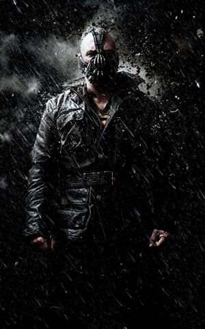 The Dark Knight Bane Teaser muurpapier. — Galaxy Tab S9 Ultra Muurpapier