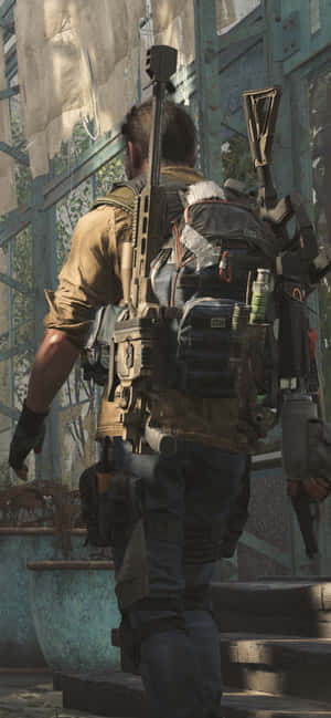 Iphone Xs Max The Division Agtergrond — POCO M8 Muurpapier