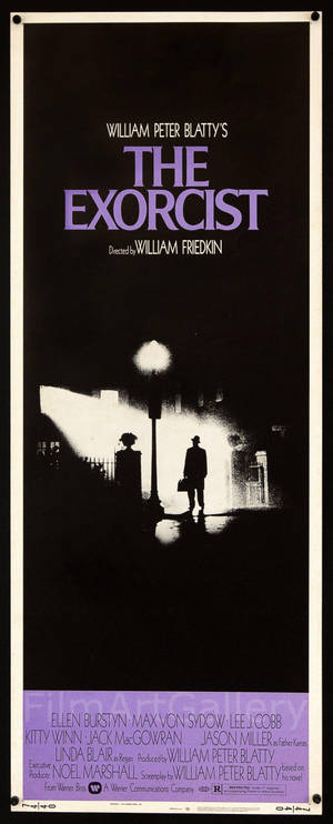 The Exorcist Lang Fliekplakkaat — Motorola Razr Muurpapier