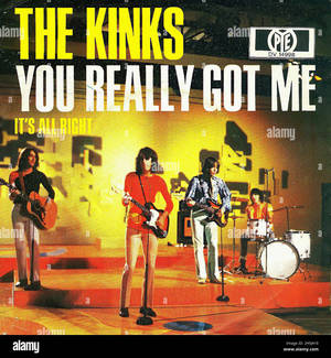 The Kinks You Really Got Me Omslag — Honor Magic V Muurpapier