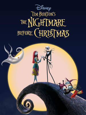 The Nightmare Before Christmas-fliekplakkaat — The Nightmare Before Christmas Muurpapier