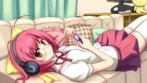 The World God Only Knows Ontspanning — Snoesige anime meisie Muurpapier