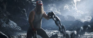Thor Liefde en Donder vet Thor-agtergrond — Thor love and thunder GIF Muurpapier