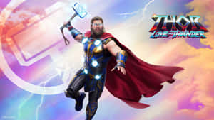 Marvel 3440x1440 — Thor love and thunder GIF Muurpapier