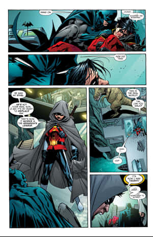 Tim Drake: Die Slim Speurder van Gotham City — Galaxy Z Vou 8 Muurpapier