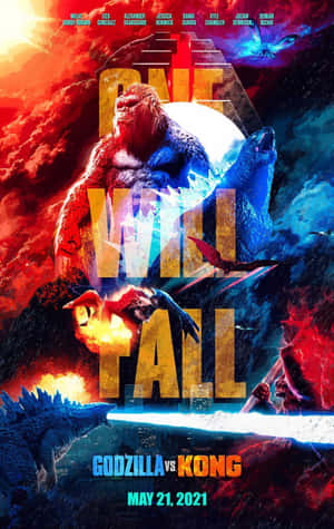 Titane Bots: Godzilla Teen Kong — Honor Pad 10 Muurpapier