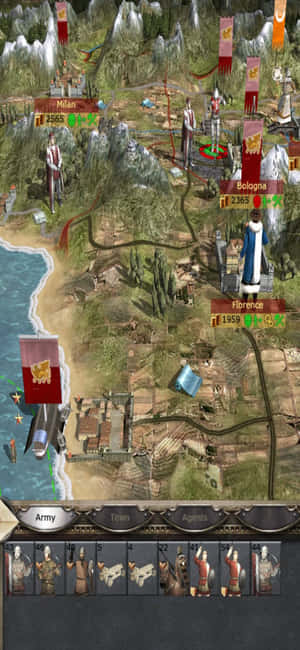 Iphone Xs Total War Rome 2 Agtergrond — Tecno Pova 7 Pro Muurpapier