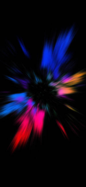 Trippy supreme ontploffing agtergrond — iPhone 15 Pro Max Muurpapier