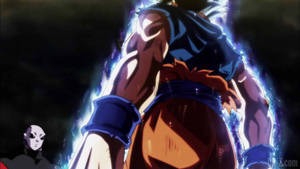 Jiren Ultra Instink Goku — Ultra Instinct Goku Muurpapier