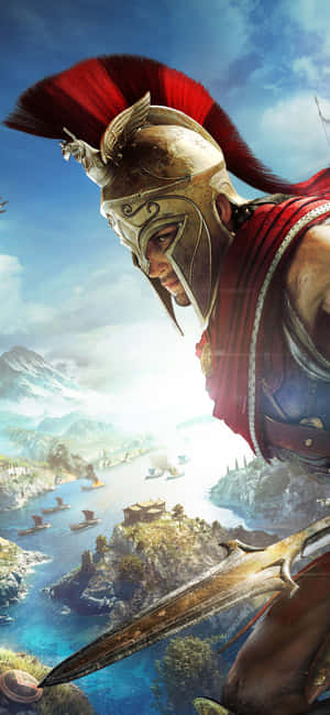 Android Assassin's Creed Odyssey Agtergrond — Xiaomi 14 Ultra Muurpapier