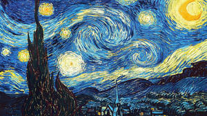 Van Gogh Blou Ster Skildery