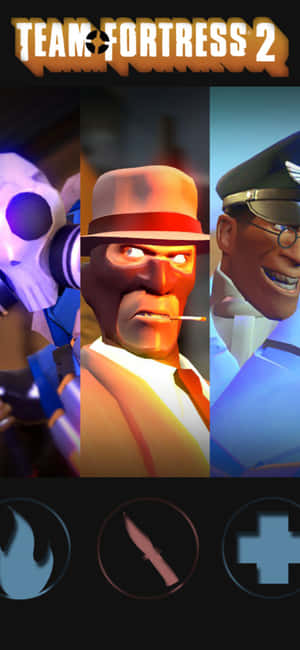 Iphone Xs Team Fortress 2 Agtergrond — Xiaomi 17 Ultra Muurpapier