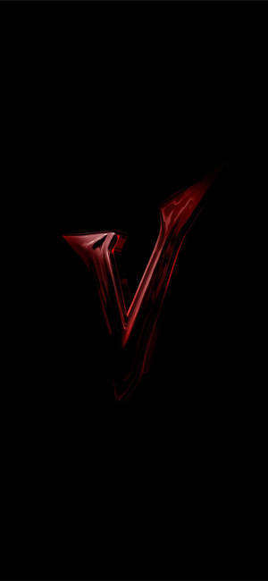 Venom Let There Be Carnage minimalisties agtergrond — iPhone 15 Pro Muurpapier