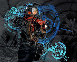 Counterstrike — Guardians of the Galaxy Muurpapier