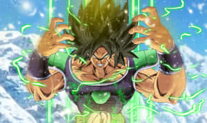 Dragon Ball Super Broly prente — Dragon ball super GIF Muurpapier