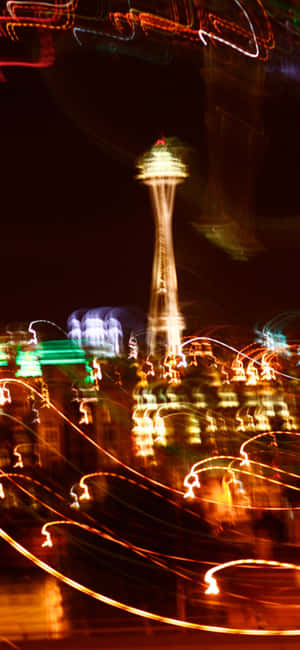 iPhone X Seattle Agtergrond — Nag Muurpapier