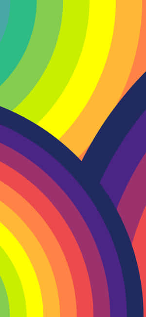 Kleurvolle Patroon — iPhone 17 Pro Muurpapier