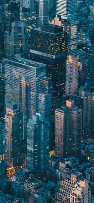 iPhone X New York Agtergrond — Infinix Hot 60 Muurpapier