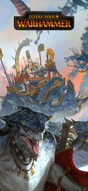 Iphone X Total War Warhammer Agtergrond — Nothing Phone (4a) Muurpapier