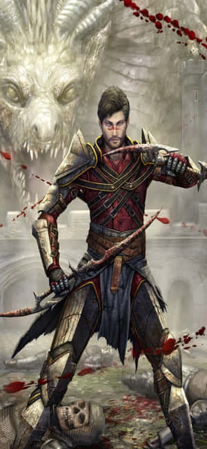 Iphone Xs Dragon Age Inquisition Agtergrond — Xiaomi 14 Ultra Muurpapier