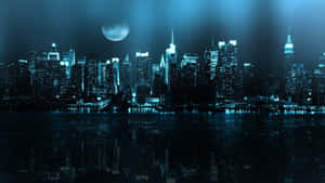 Dark City Agtergrond — Donker stad Muurpapier