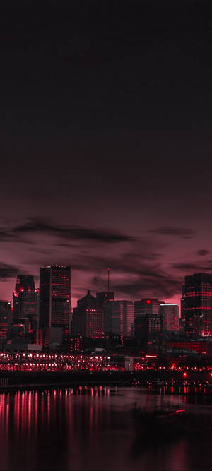 Night City Estetika — Honor Play10 Muurpapier