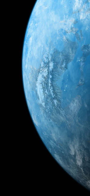 Iphone Xs Planet — iPhone 13 Pro Muurpapier