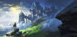 "Verken die magiese wêreld van The Legend of Zelda!" — Zelda Muurpapier