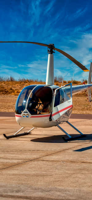 Iphone Xs Max Helikopters Agtergrond — Oppo Reno16 FS Muurpapier