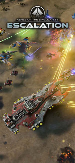 Iphone X Ashes Of The Singularity Escalation-agtergrond — Xiaomi 18 Pro Max Muurpapier