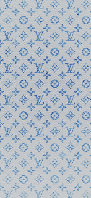 Louis Vuitton Blou — Xiaomi 17 Ultra Muurpapier