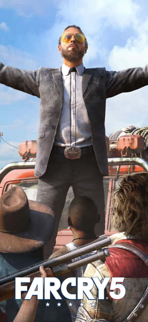 Iphone Xs Far Cry 5 Agtergrond — iPhone 16 Pro Muurpapier
