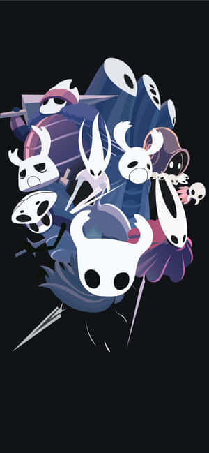 Hollow Knight agtergrond — Xiaomi Civi 4 Pro Muurpapier
