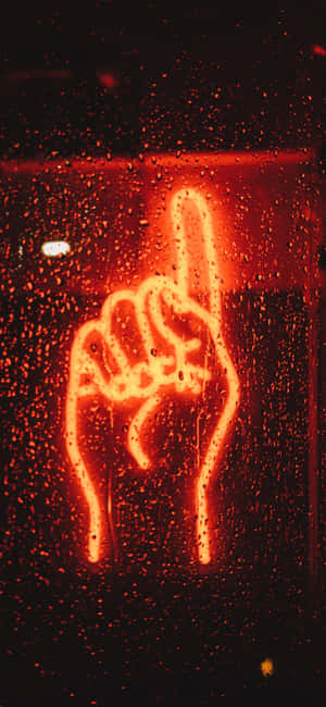 iPhone Neon Agtergrond — iPhone 13 Pro Muurpapier