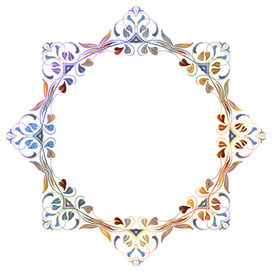 Verligte Blomraam Ontwerp