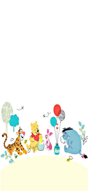 iPhone Xs Max Disney-agtergrond — Vivo S Muurpapier