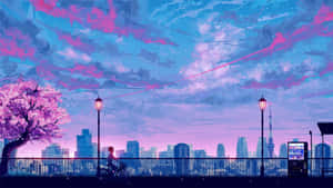Pers Anime-agtergrond — Persoonlike Anime Muurpapier