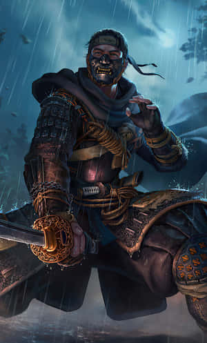 Ghost Of Tsushima Iphone — Tecno Megapad Muurpapier